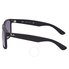 Ray Ban Justin Classic (F) Grey Gradient Rectangular Men's Sunglasses RB4165F 622/8G 58 RB4165F 622/8G 58