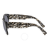 Dior Flanellef Grey Gradient Rectangular Ladies Sunglasses DIORFLANELLEF 2X556HD 56 DIORFLANELLEF 2X556HD 56