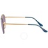 Ray Ban RayBan Blaze Round Double Bridge Blue Gradient Mirror Sunglasses RB3614N 91400S 54