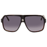 Carrera Carrera Dark Gray Gradient Rectangular Men's Sunglasses CARRERA33S0WR762 CARRERA33S0WR762