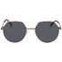 Fendi Fendi Around Grey Geometric Men's Sunglasses FFM0029SV81IR54 FFM0029SV81IR54