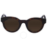 Gucci Dark Havana Round Sunglasses GG0002S-004 46