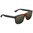 Gucci Square Dark Havana Sunglasses GG0010S00658