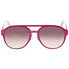 Fendi Pequin Aviator Mauve Crystal Dark Grey Shade Sunglasses FF 0082/S E3X\J8