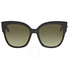 Gucci Green Gradient Cat Eye Sunglasses GG0059S 001 55