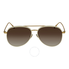 Jimmy Choo Brown Gradient Aviator Sunglasses RETO/S 57JS 57 RETO/S 57JS 57
