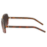 Marc Jacobs Brown Gradient Rectangular Ladies Sunglasses MARC 67/S 002A HA 57