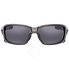 Oakley Straightlink Black Iridium Rectangular Asia Fit Sunglasses OO9336-933601-58