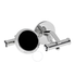 Montblanc Montblanc Iconic Stainless Steel Black Onyx Cufflinks 112896