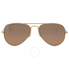 Ray Ban Ray-Ban Aviator Gradient Silver-Pink Mirror 55 mm Ladies Sunglasses RB3025 001/3E 55-14