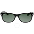 Ray Ban New Wayfarer Green Classic G-15 Sunglasses RB2132 6052 55