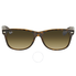 Ray Ban New Wayfarer Gold Sunglasses RB2132 710/51 55-16 RB2132 710/51 55-16