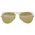 Ray Ban Ray-Ban Aviator Gradient Brown-Silver Mirror 55 mm Ladies Sunglasses RB3025 001/3K 55-14