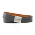Saint Laurent Saint Laurent Men's Leather Belt- Black YSL4892420BS0D101