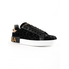 Dolce and Gabbana Dolce & Gabbana Ladies Low Top Lace-up Leather Sneaker in Black CK1570 AV262 8B956