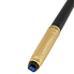 Picasso and Co Gold Plated/Black Lacquer Ballpoint Pen PS926BTGDB