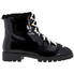 Stella Luna Ladies Splatter Paint Ankle Boots in Black SL318054 99 PATENT