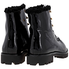 Stella Luna Ladies Splatter Paint Ankle Boots in Black SL318054 99 PATENT