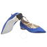 Rene Caovilla Eliza Satin Blue Flat C09158020BLUE