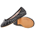 Sam Edelman Ladies Black Flat Ballerina Studded FANLEY SHEEP OPERA LTH BLACK