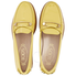 Tod's Womens Patent Leather Loafer in Banana XXW0VN0L980OW0G207