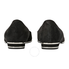 Rene Caovilla Grace Velvet/Strass Flat- Black/Size 38.5 C09186-020 38.5