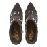 Sam Edelman Ladies Black 45 Pt Bootie Mesh Pearl Size 6 KAMI SUEDE BLACK