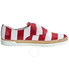 Tod's Womens Slip-on Shoes Leather in White/Dark Amaranth XXW0TV0J98308V096U