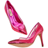Valentino Ladies High Bows Fuchsia Pump 10.5cm Sequin Heels S0G37 WFV EVM