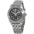 Breitling Chronomat Chronograph Automatic Blackeye Gray Dial Men's Watch AB0115101F1A1