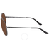 Ferragamo Dark Brown Aviator Sunglasses SF131S 067 60 SF131S 067 60