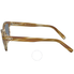 Ferragamo Striped Brown Square Sunglasses SF866S 216 50 SF866S 216 50