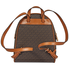 Michael Kors Rhea Medium Logo Print Backpack - Brown 30S7GEZB1B-200