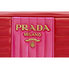 Prada Diagramme Leather Crossbody Bag- Red/Pink 1BH083 COB 2D91 EF0YQT