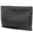 Prada Medium Padded Nylon Clutch- Black 1BF081 OOO 2CCJ D_F0002