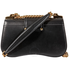 Prada Sidonie Leather Shoulder Bag- Black 1BD184_2AIX_F0002_V_UJO