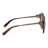 Ferragamo Salvatore Ferragamo Brown Geometric Ladies Sunglasses SF868SA SF868SA
