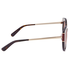 Ferragamo Brown Gradient Oval Ladies Sunglasses SF840SA21454