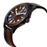 Brooklyn Watch Co. Brooklyn Florence Shaded Casual Swiss Quartz Brown Dial Watch 301-M4931