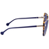 Ferragamo Grey Gradient Square Sunglasses SF914S 281 59