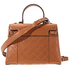 Michael Kors Gramercy Chain Embossed Satchel- Acorn 30S9GG7S2Y-203