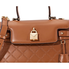 Michael Kors Gramercy Chain Embossed Satchel- Acorn 30S9GG7S2Y-203