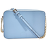 Michael Kors Jet Set Large Saffiano Leather Crossbody- Powder Blue 32T8TF5C4L-424