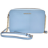 Michael Kors Jet Set Large Saffiano Leather Crossbody- Powder Blue 32T8TF5C4L-424