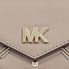 Michael Kors Medium Floral Leather Crossbody Clutch- Truffle 32H8TF5C8U-208
