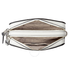 Michael Kors Small Tri-Color Leather Camera Bag- Optic White/Black 32H8SF5M0L-089