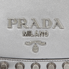 Prada Pionnière Medium Leather Crossbody - Silver-tone 1BD039 UBC2AIX/D F0135