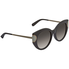 Ferragamo Grey Gradient Oval Ladies Sunglasses SF840SA00154