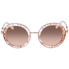 Ferragamo Round Ladies Sunglasses sf164s 34707