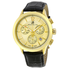 Brooklyn Watch Co. Brooklyn Dakota Swiss Quartz Chronograph Gold Tone Dial Men's Watch 205-M2721